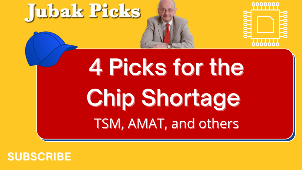 Watch my new YouTube video on 4 stock picks for the chip shortage
