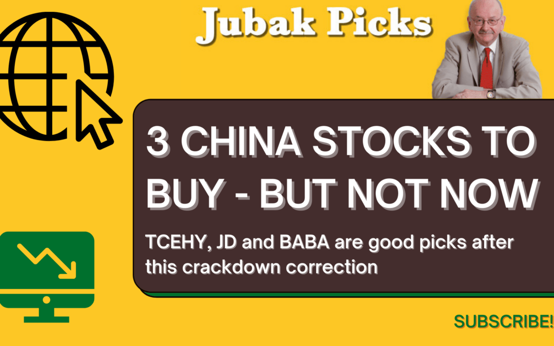 Watch my new You Tube Video: 3 China stocks to buy but not now