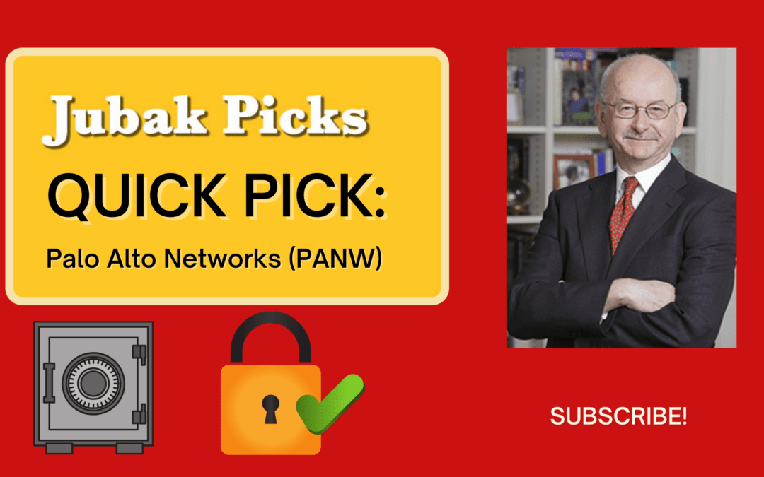 Watch my new YouTube video: “QuickPick Palo Alto Networks”