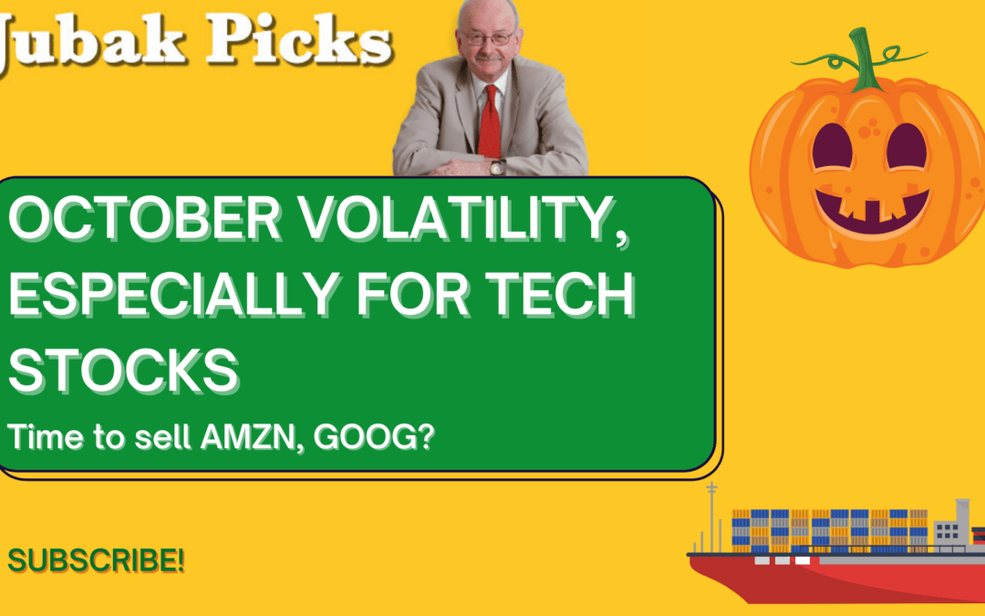 Watch my new YouTube Video: October Volatility for Tech Stocks