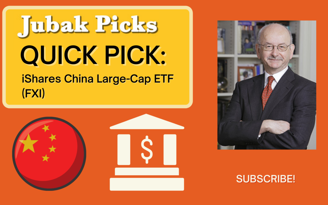 Please watch my new YouTube video: QuickPick FXI China ETF
