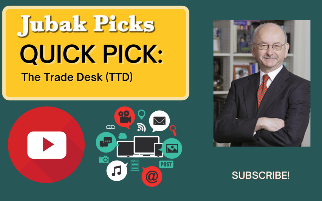 Watch my new YouTube video: “QuickPick The Trade Desk”