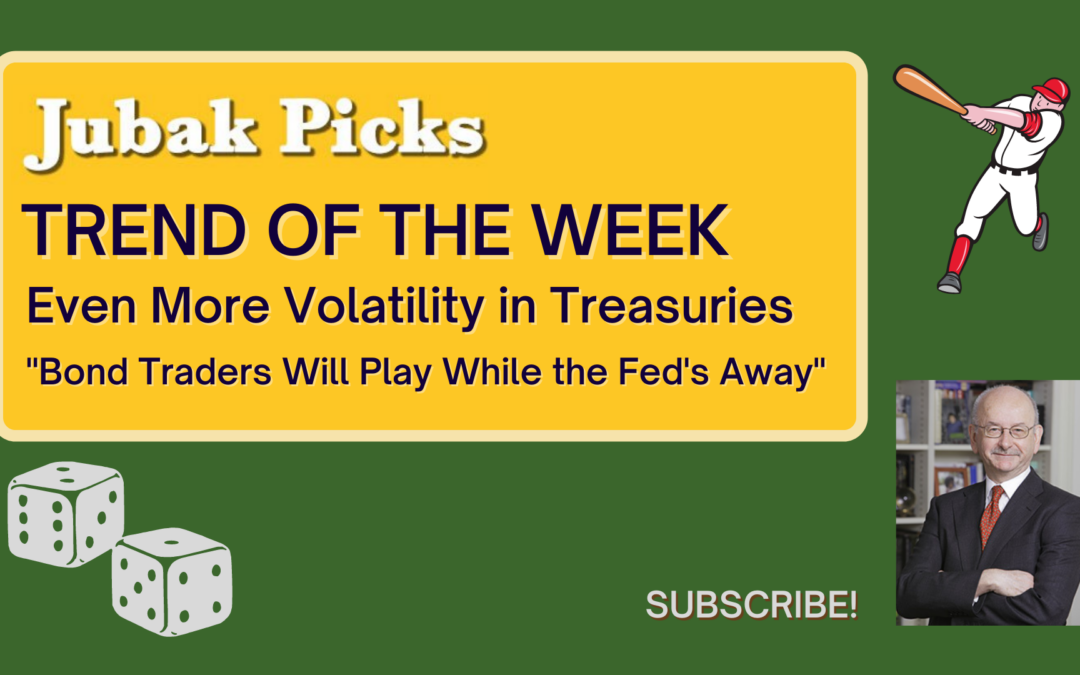 Please watch my new YouTube video: Trend of the Week Even More Volatility in Treasuries