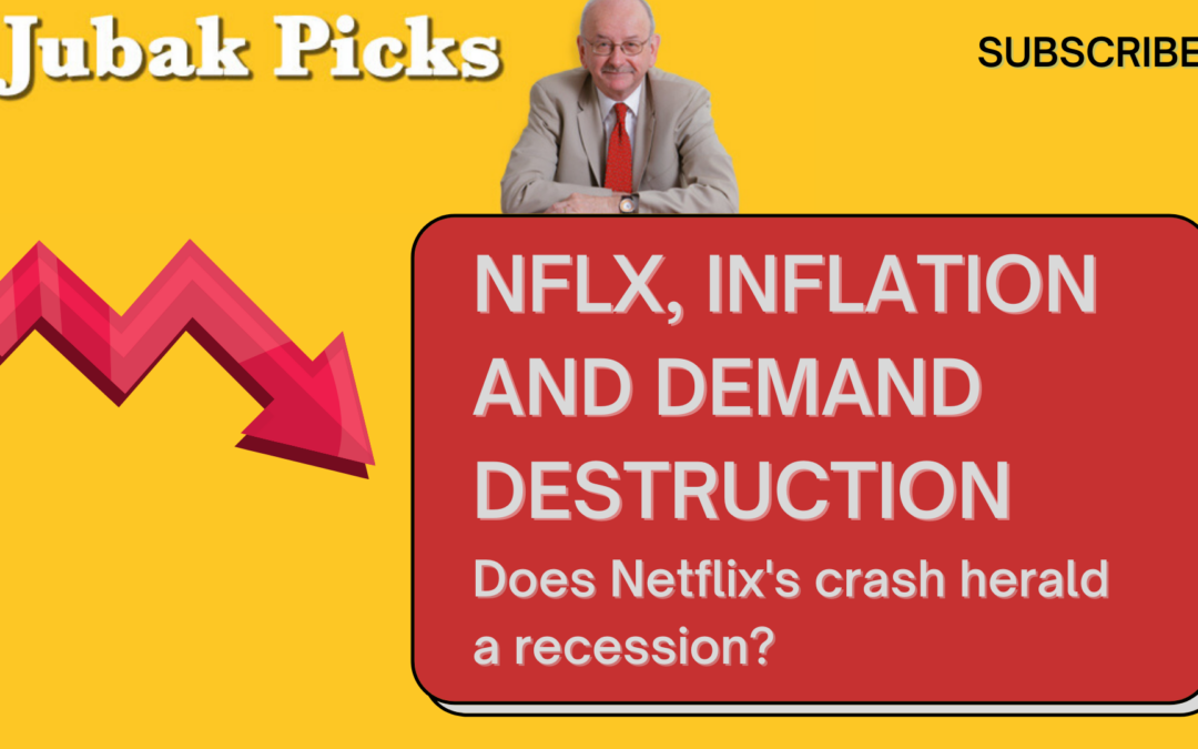 Please watch my new YouTube video: Netflix, Inflation, and Demand Destruction”