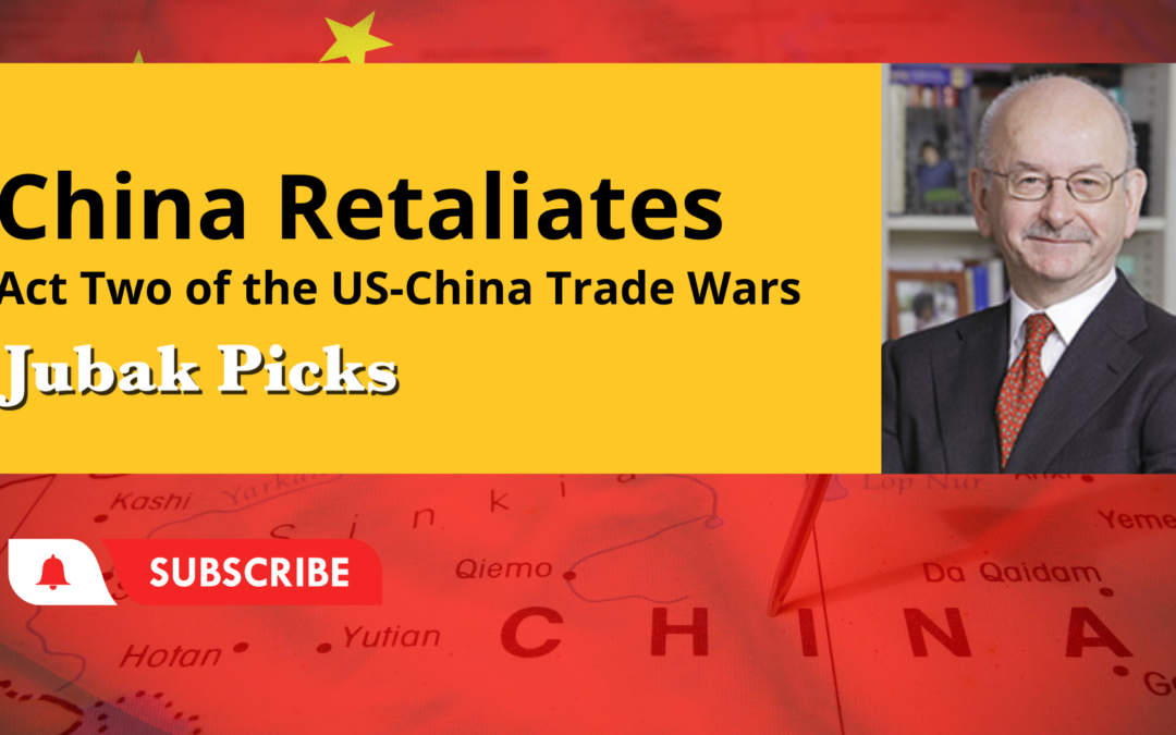 Please watch my newYouTube video: China Retaliates, Act 2 of the U.S-/China trade war