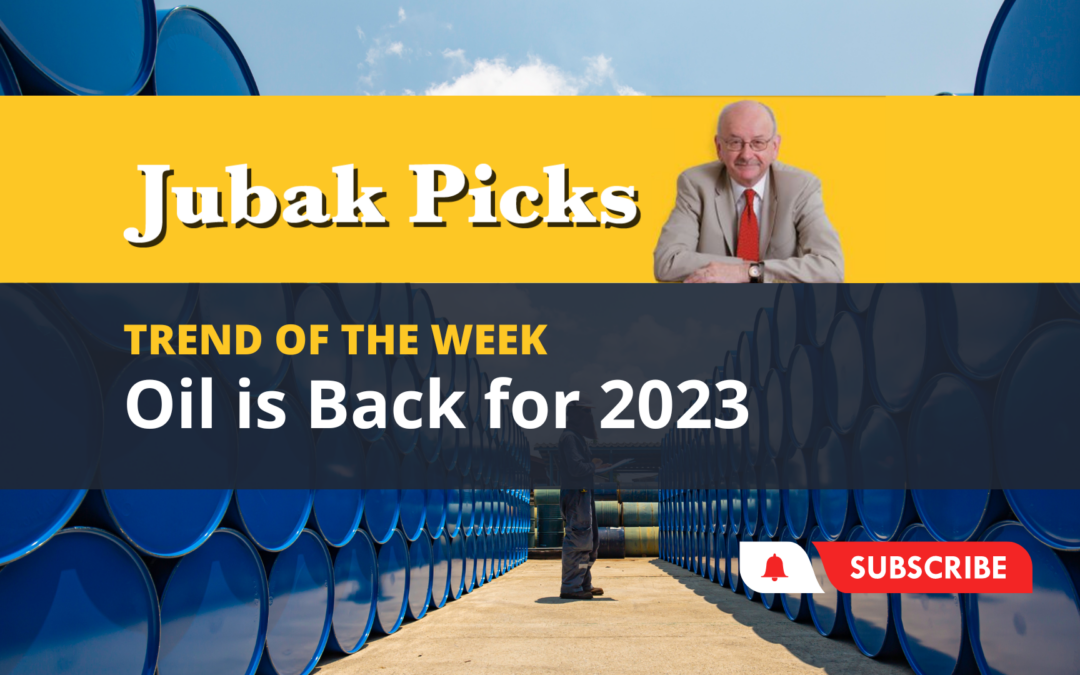 Please Watch My New YouTube Video: Trend of the Week Oil is Back for 2023