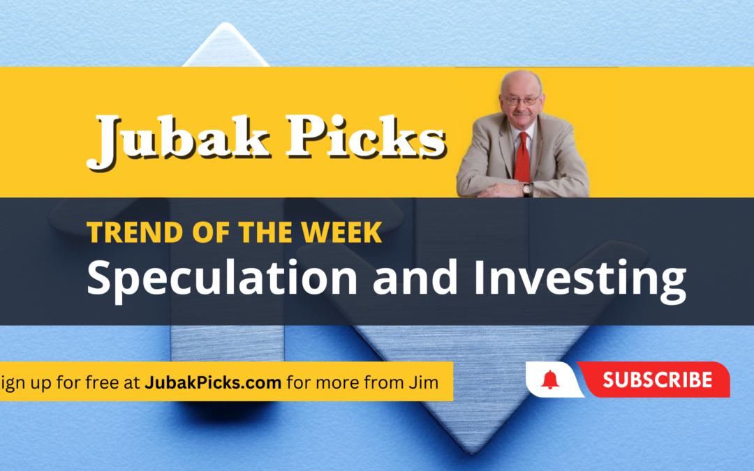 Please Watch My New YouTube Video: Trend of the Week Speculation and Investing