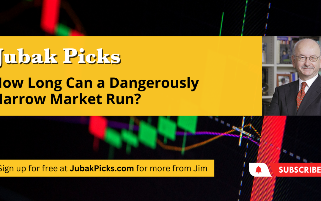 Please Watch My New YouTube Video: How Long Can a Dangerously Narrow Market Run?