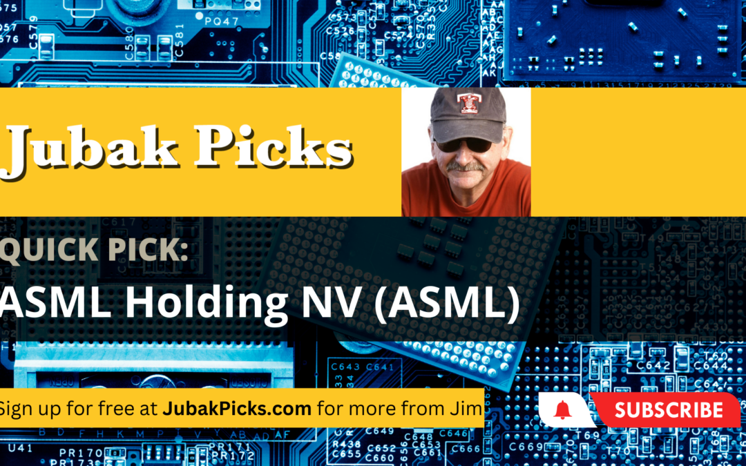 Please Read My New YouTube Video: Quick Pick ASML