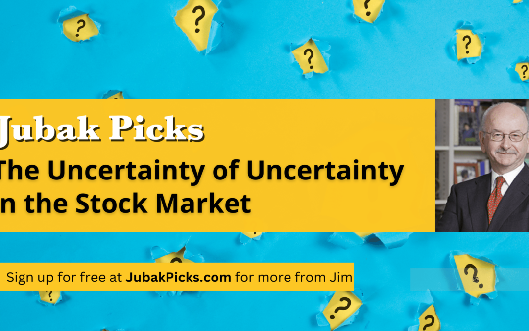Please Watch My New YouTube Video: The Uncertainty of Uncertainty